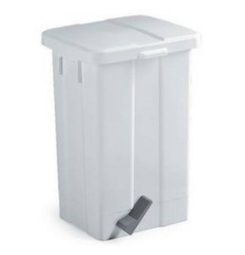 CONTENTOR DERBY 50LT C/TAMPA BRANCA E PEDAL