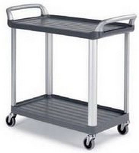 SHELF - CINZA C/2 PRATELEIRAS