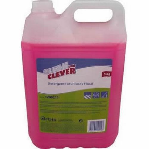 DETERGENTE MULTIUSOS FLORAL 5LT