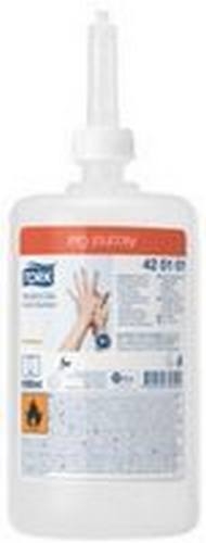 ALCOOL DESINFECTANTE M�OS PREMIUM TRANSPARENTE CX6X1lt TORK