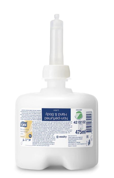 SABONETE PREMIUM LO��O CORPO E M�OS BRANCO 8X0,5LT TORK