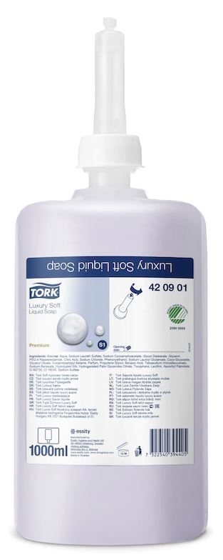 SABONETE L�QUIDO PREMIUM LUXURY LILA CX6X1LT TORK