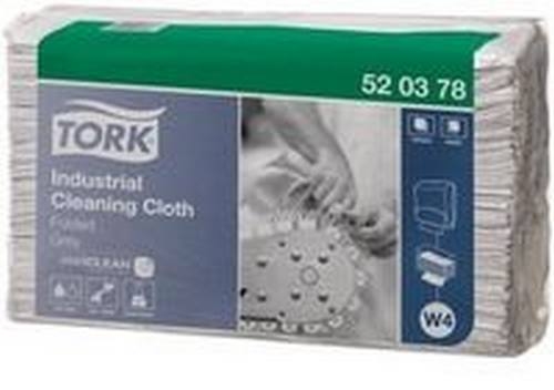 PAPEL LIMPEZA INDUSTRIAL  520 CINZENTO 140SERV 38,5CMX42,8CM TORK