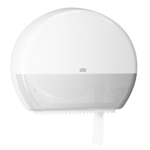 PORTA ROLOS ELEVATION BRANCO PARA PAPEL HIGI�NICO JUMBO TORK