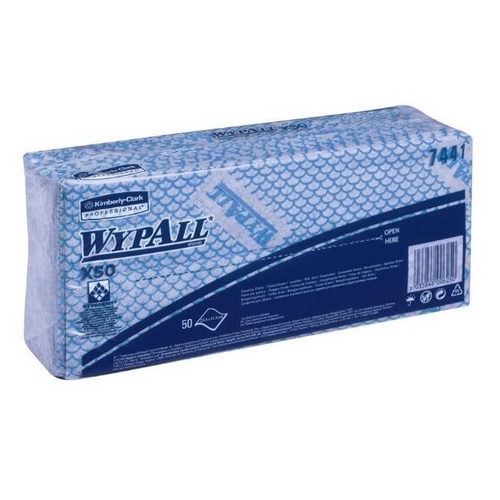 Panos Wypall X50 Azul 50Ser 1Fl 23,8X42.5Cm (Kimb)