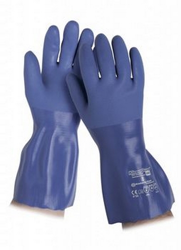 LUVAS PVC JACKSON SAFETY G80 AZUL TAMANHO 9 KIMB