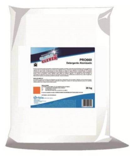 DETERGENTE EM P� ATOMIZADO COMPLETO 10KG PRO660